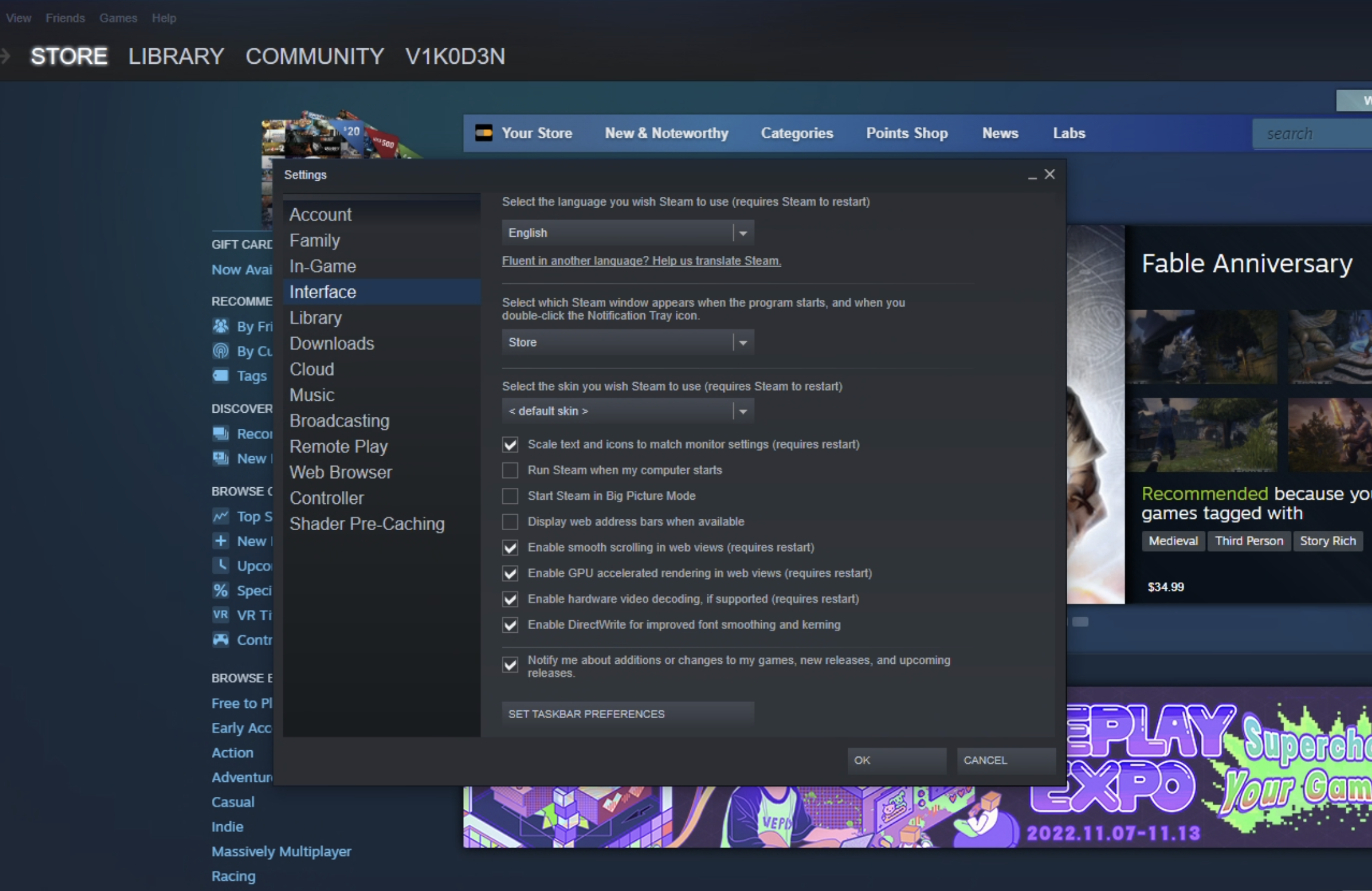 New Steam Client Update Further Improves the Big Picture Mode