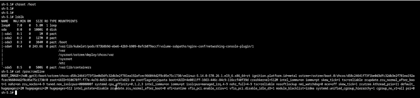 Image-Based Installation for SNO with the RAN DU Profile and GitOps ZTP